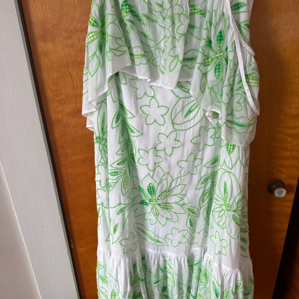 NWT!!! Lilly Pulitzer Quinlee Embroidered Maxi Dress - Size 8 - Picture 10 of 12